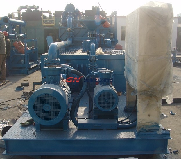 Mongolia mud mixing system